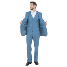 Load image into Gallery viewer, Men's Modern-Fit 3-Piece Suit Set w/ Jacket, Vest and Pants
