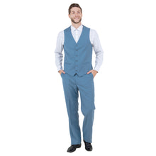 Load image into Gallery viewer, Men's Modern-Fit 3-Piece Suit Set w/ Jacket, Vest and Pants
