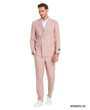 Load image into Gallery viewer, 2 PC Double Breasted Pin-Stripe Suit
