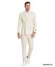 Load image into Gallery viewer, 2 PC Double Breasted Solid Suit
