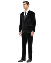 Load image into Gallery viewer, 3 PC Solid Textured Peak Lapel Suit
