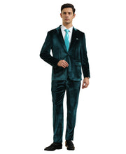 Load image into Gallery viewer, 3 PC Solid Textured Peak Lapel Suit
