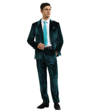 Load image into Gallery viewer, 3 PC Solid Textured Peak Lapel Suit
