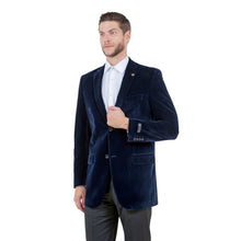 Load image into Gallery viewer, Men&#39;s Modern Fit Velvet Blazer Only
