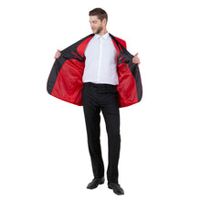 Load image into Gallery viewer, Men's Slim-Fit Tuxedo Sport Coat w/ Satin Notch Lapel
