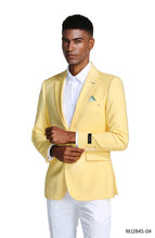 Load image into Gallery viewer, Solid Linen Look Notch Lapel Blazer Jacket
