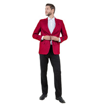 Load image into Gallery viewer, Mens Notch Lapel Blazer Only a Linen Look

