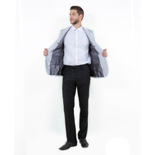 Load image into Gallery viewer, Mens Slim-Fit Solid Paisley Blazer Only w/ Shawl Collar
