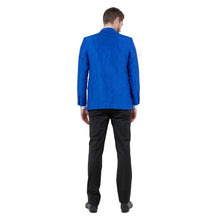 Load image into Gallery viewer, Mens Slim-Fit Solid Paisley Blazer Only w/ Shawl Collar
