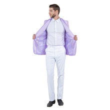 Load image into Gallery viewer, Mens Slim-Fit Solid Paisley Blazer Only w/ Shawl Collar
