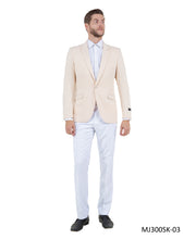 Load image into Gallery viewer, Mens Peak Lapel Blazer Only Solid Pattern
