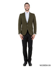 Load image into Gallery viewer, Mens Peak Lapel Blazer Only Solid Pattern
