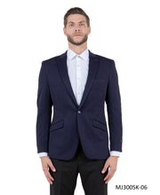 Load image into Gallery viewer, Mens Peak Lapel Blazer Only Solid Pattern
