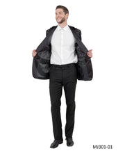 Load image into Gallery viewer, Men's Modern Fit Sport Coat w/ Satin Peak Lapel
