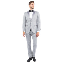 Load image into Gallery viewer, Men's Tailored-Fit Suits Separates Tuxedo Jacket w/ Notch Lapel
