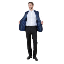 Load image into Gallery viewer, Men's Tailored-Fit Suits Separates Tuxedo Jacket w/ Peak Lapel
