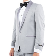 Load image into Gallery viewer, Men's Tailored-Fit Suits Separates Tuxedo Jacket w/ Shawl Collar

