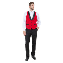 Load image into Gallery viewer, Men's 3pc Tuxedo w/ Satin Shawl Collar &amp; Expandable Clip Pants
