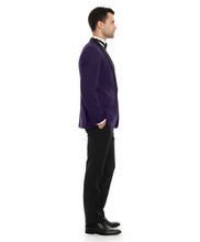 Load image into Gallery viewer, Men's Tuxedo 2pc Solid Satin Shawl Collar With Matching Satin Solid Pants For All Occasions
