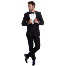 Load image into Gallery viewer, Men's 2pc Tuxedo Set W/ Satin Shawl Collar
