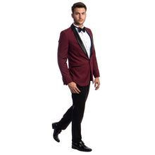 Load image into Gallery viewer, Men's 2pc Tuxedo Set W/ Satin Shawl Collar
