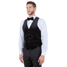 Load image into Gallery viewer, Men&#39;s Slim-fit Velvet Suits Separates, Vest And Bowtie

