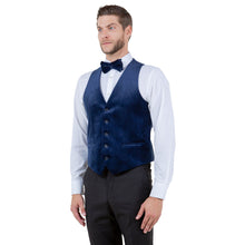 Load image into Gallery viewer, Men&#39;s Slim-fit Velvet Suits Separates, Vest And Bowtie
