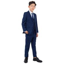 Load image into Gallery viewer, Perry Ellis Boy's 5pc Solid Suit
