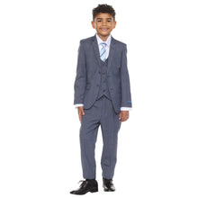 Load image into Gallery viewer, Perry Ellis Boy's 5pc Glenplaid Suit
