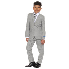 Load image into Gallery viewer, Perry Ellis Boy's 5pc Glenplaid Suit

