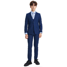 Load image into Gallery viewer, Stacy Adams Boy's 5pc Solid Suit
