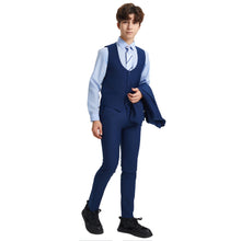 Load image into Gallery viewer, Stacy Adams Boy's 5pc Solid Suit
