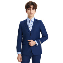 Load image into Gallery viewer, Stacy Adams Boy's 5pc Solid Suit
