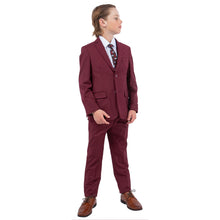 Load image into Gallery viewer, Stacy Adams Boy's 5pc Solid Suit
