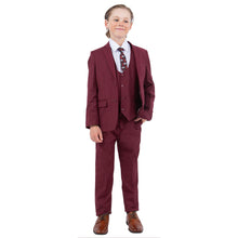 Load image into Gallery viewer, Stacy Adams Boy's 5pc Solid Suit
