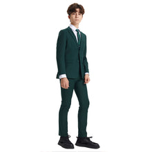 Load image into Gallery viewer, Stacy Adams Boy's 5pc Solid Suit

