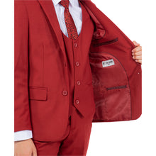 Load image into Gallery viewer, Stacy Adams Boy's 5pc Solid Suit
