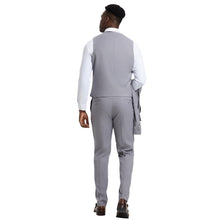 Load image into Gallery viewer, Men's Stacy Adams Hybrid-Fit 3pc Suit Set, Jacket Vest and Pants
