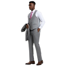 Load image into Gallery viewer, Men&#39;s Stacy Adams Sharkskin 3-Piece Suit
