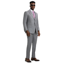 Load image into Gallery viewer, Men&#39;s Stacy Adams Sharkskin 3-Piece Suit
