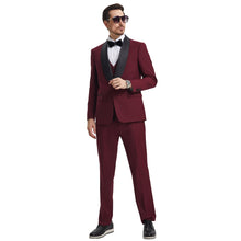 Load image into Gallery viewer, Men's Stacy Adams Hybrid-Fit 3pc Tuxedo Set
