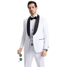 Load image into Gallery viewer, Men's Stacy Adams Hybrid-Fit 3pc Tuxedo Set
