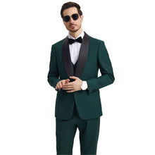 Load image into Gallery viewer, Men's Stacy Adams Hybrid-Fit 3pc Tuxedo Set
