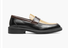 Load image into Gallery viewer, Stacy Adams Mens Black Brown Slip On Penny Loafer OS25790-963
