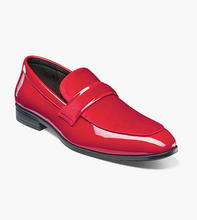 Load image into Gallery viewer, Stacy Adams Mens Elegant Velour Slip On Red OS25686-600
