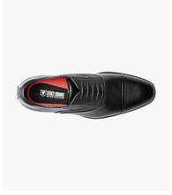 Load image into Gallery viewer, Stacy Adam Mens Oxford Cap Toe Black OS25766-001

