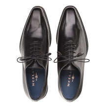 Load image into Gallery viewer, Mezlan Men's Black Designer Plain Toe Lace Up Shoes Enterprise
