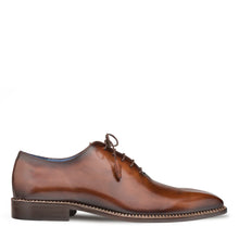 Load image into Gallery viewer, Mezlan Men's Brown Designer Plain Toe Lace Up Shoes Enterprise
