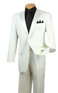 Men's Ivory Basic Tuxedo 2 Button 2 Piece T-2PP