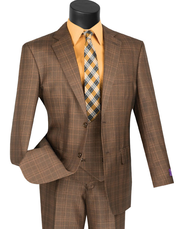 Mango Man geruit slim fit colbert met wol donkerblauw | wehkamp